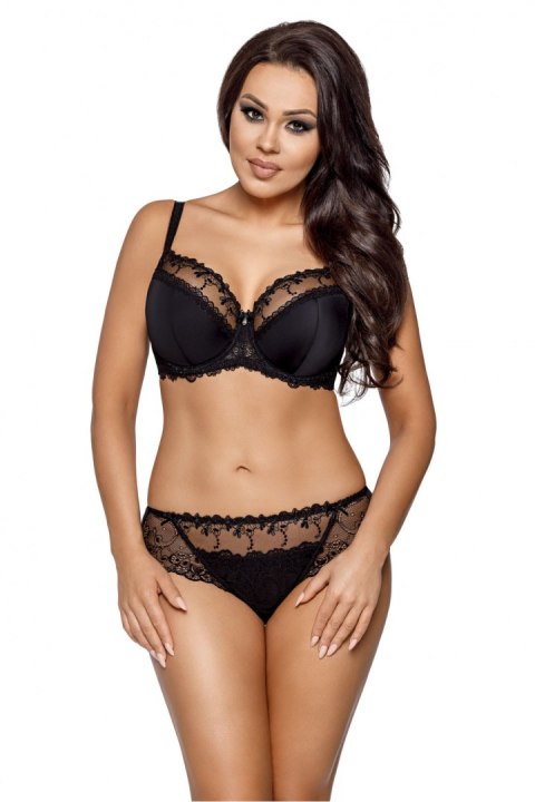 Biustonosz Soft Biustonosz Semi-Soft Model 1030 Novato Black - Ava Biustonosz Soft Biustonosz Semi-Soft Model 1030 Novato Black - Ava