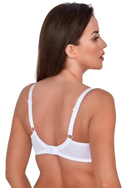 Biustonosz Soft Biustonosz Semi-Soft Model 1134 Keto White - Gaia Biustonosz Soft Biustonosz Semi-Soft Model 1134 Keto White - Gaia