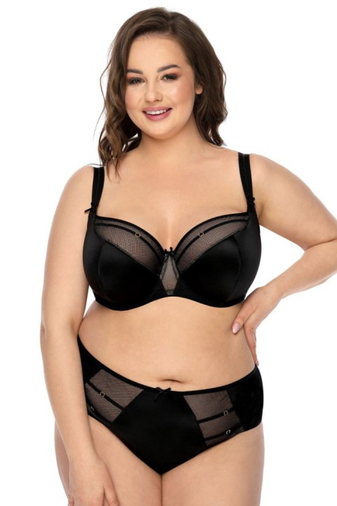 Biustonosz Soft Biustonosz Semi-Soft Model 3300/21 Janet Black - Mat Biustonosz Soft Biustonosz Semi-Soft Model 3300/21 Janet Black - Mat