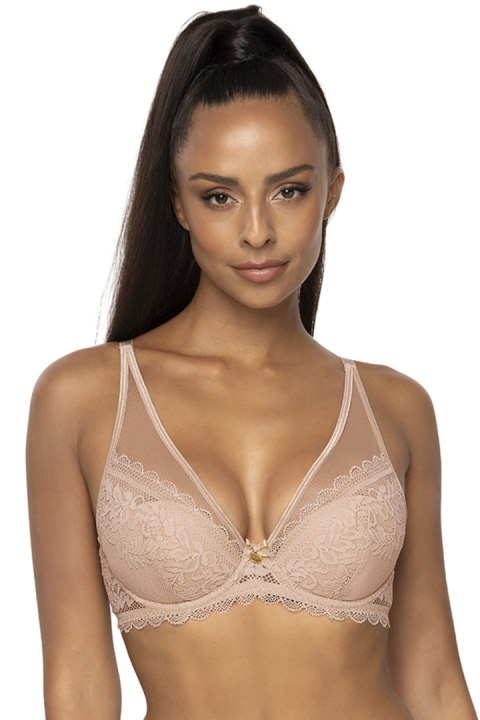 Biustonosz push up Biustonosz Push-up Model 0198/11 Estelle Beige - Mat Biustonosz push up Biustonosz Push-up Model 0198/11 Estelle Beige - Mat