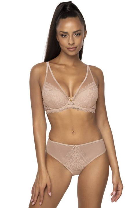 Biustonosz push up Biustonosz Push-up Model 0198/11 Estelle Beige - Mat Biustonosz push up Biustonosz Push-up Model 0198/11 Estelle Beige - Mat
