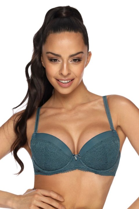 Biustonosz push up Biustonosz Push-up Model 3317/11 Polly Morski - Mat Biustonosz push up Biustonosz Push-up Model 3317/11 Polly Morski - Mat