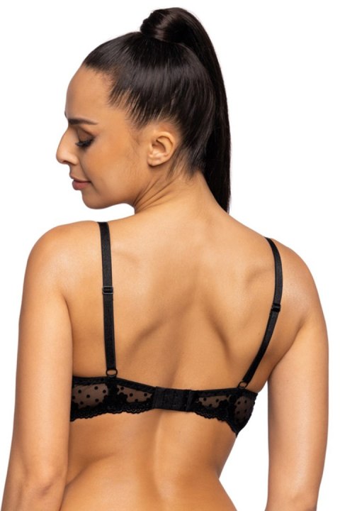 Biustonosz push up Biustonosz Push-up Model 3750/11 Bessie Black - Mat Biustonosz push up Biustonosz Push-up Model 3750/11 Bessie Black - Mat