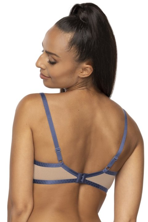 Biustonosz push up Biustonosz Push-up Model 3804/11/1 Frances Beige/Navy - Mat Biustonosz push up Biustonosz Push-up Model 3804/11/1 Frances Beige/Navy - Mat