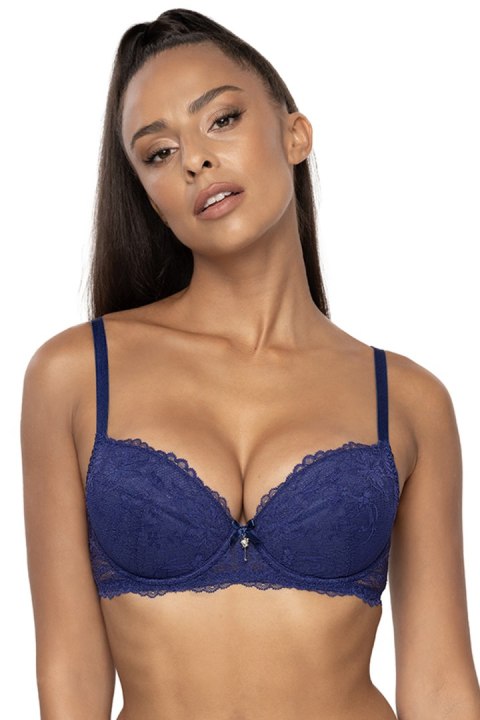Biustonosz push up Biustonosz Push-up Model 3827/11 Maxine Navy - Mat Biustonosz push up Biustonosz Push-up Model 3827/11 Maxine Navy - Mat