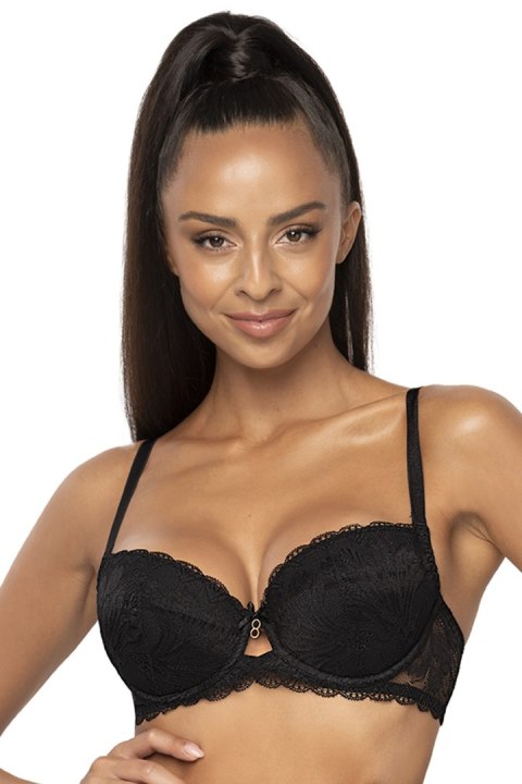 Biustonosz push up Biustonosz push-up Model 0203/11 Lindsay Black - Mat Biustonosz push up Biustonosz push-up Model 0203/11 Lindsay Black - Mat