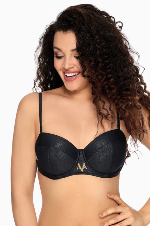 Kostium dwuczęściowy Biustonosz kąpielowy Model SK-148 Black - Ava Kostium dwuczęściowy Biustonosz kąpielowy Model SK-148 Black - Ava