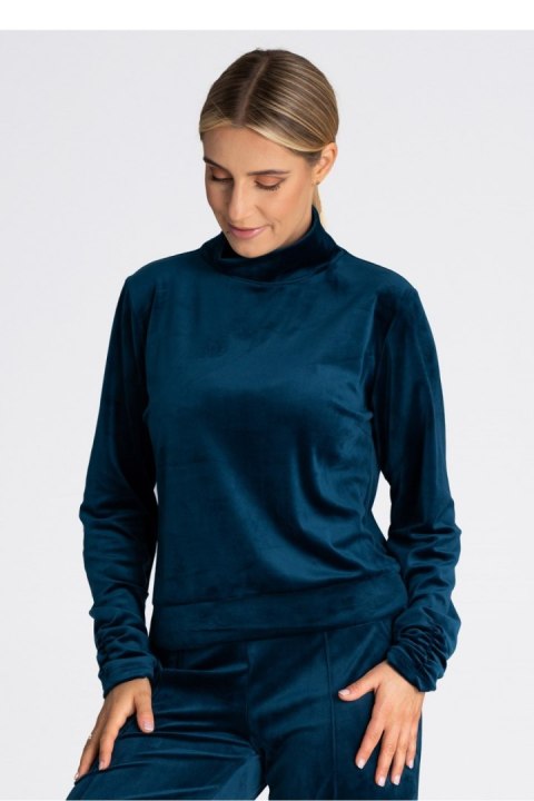 Bluza Damska Model M967 Morski - Figl Bluza Damska Model M967 Morski - Figl