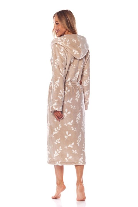 Szlafrok Damski Model Joana 2210 Angora - L&L collection Szlafrok Damski Model Joana 2210 Angora - L&L collection