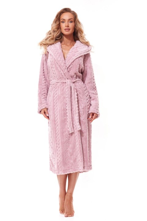 Szlafrok Damski Model Swet Long 2309 Balet Pink - L&L collection Szlafrok Damski Model Swet Long 2309 Balet Pink - L&L collection
