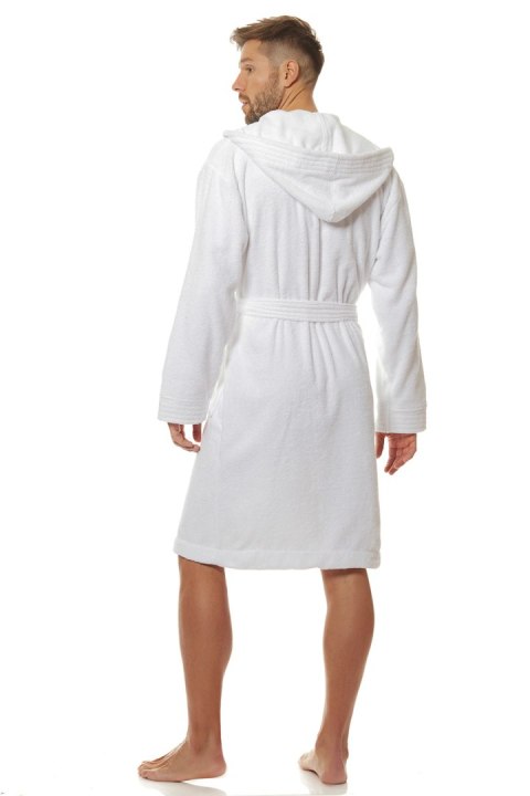 Szlafrok Męski Model 2103 White - L&L collection Szlafrok Męski Model 2103 White - L&L collection