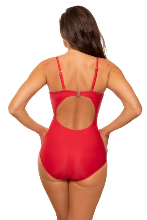 Jednoczęściowy strój kąpielowy Kostium kąpielowy Model Farada M-660 Red - Marko Jednoczęściowy strój kąpielowy Kostium kąpielowy Model Farada M-660 Red - Marko