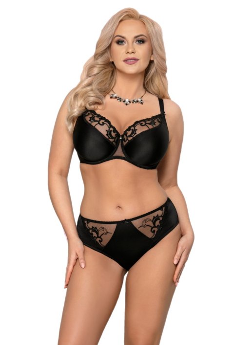 Biustonosz Soft Biustonosz Semi-Soft Model VB-400 Black - Vena Biustonosz Soft Biustonosz Semi-Soft Model VB-400 Black - Vena