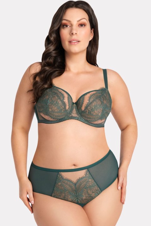 Biustonosz Soft Model Melisa K870 Green - Gorsenia Lingerie Biustonosz Soft Model Melisa K870 Green - Gorsenia Lingerie