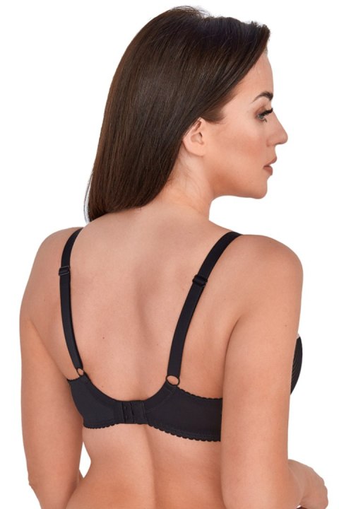 Biustonosz Soft Biustonosz Semi-Soft Model 1211 Kim Black/Beige - Gaia Biustonosz Soft Biustonosz Semi-Soft Model 1211 Kim Black/Beige - Gaia