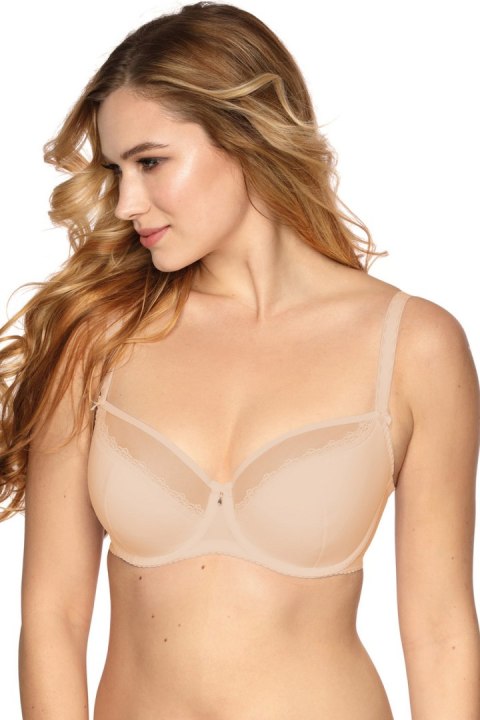 Biustonosz Soft Biustonosz Semi-Soft Model 882 Amanda Beige - Gaia Biustonosz Soft Biustonosz Semi-Soft Model 882 Amanda Beige - Gaia