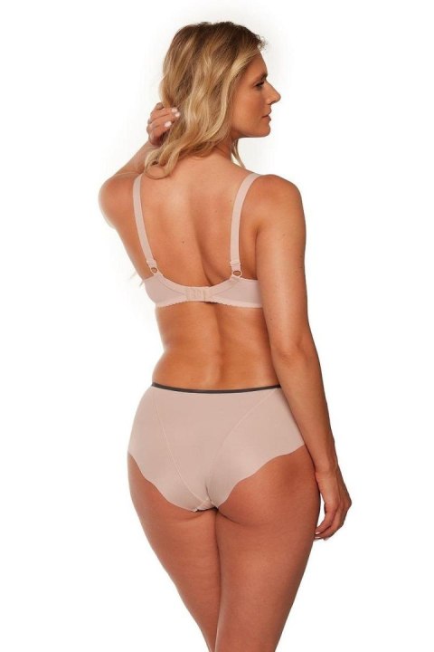 Biustonosz Soft Biustonosz Semi-Soft Model Ruby 1230 Perła/Grey - Gaia Biustonosz Soft Biustonosz Semi-Soft Model Ruby 1230 Perła/Grey - Gaia