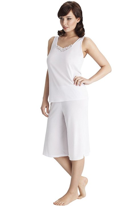 Koszulka nocna Halka Spodenki Model 4143 White - Mewa Koszulka nocna Halka Spodenki Model 4143 White - Mewa
