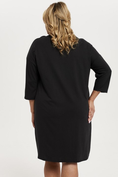 Koszulka nocna Koszula Nocna Model Galia r.3/4 Navy - Italian Fashion Koszulka nocna Koszula Nocna Model Galia r.3/4 Navy - Italian Fashion