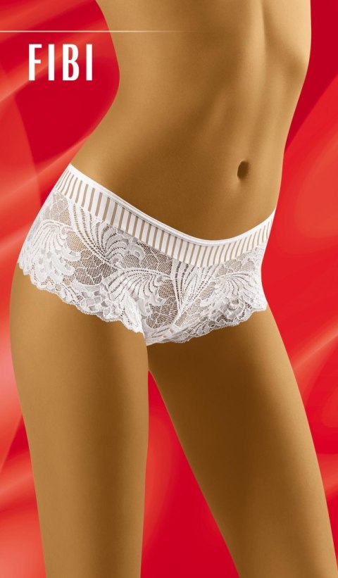 Szorty Model Fibi White - Wolbar Szorty Model Fibi White - Wolbar