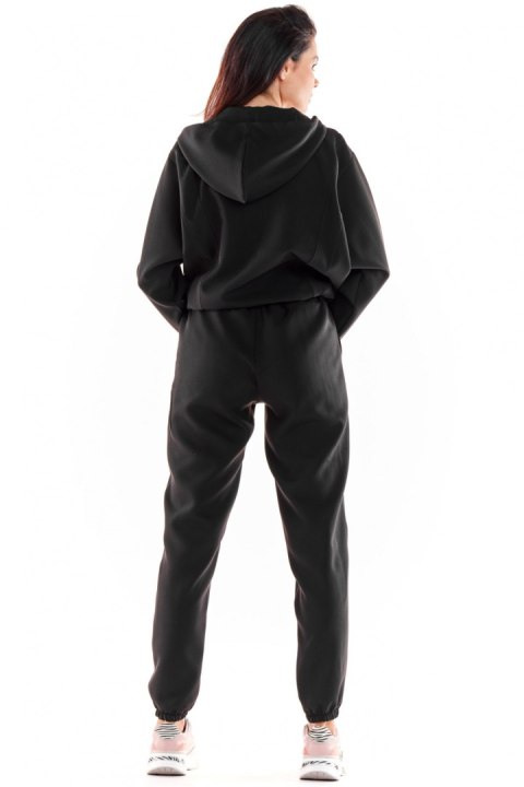 Bluza Damska Model A590 Black - awama Bluza Damska Model A590 Black - awama