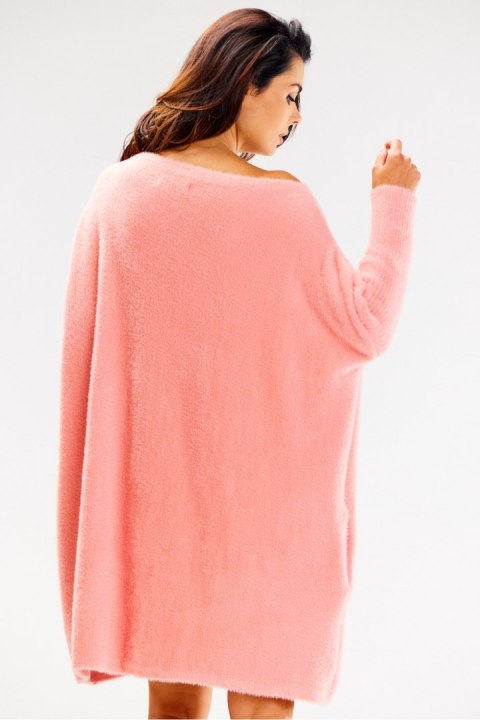 Sweter Damski Model A618 Pink - awama Sweter Damski Model A618 Pink - awama