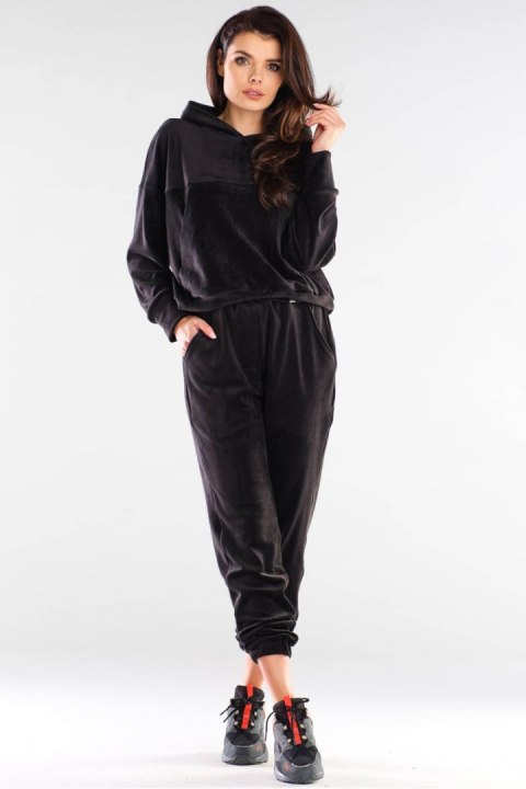 Bluza Damska Model A412 Black - awama Bluza Damska Model A412 Black - awama