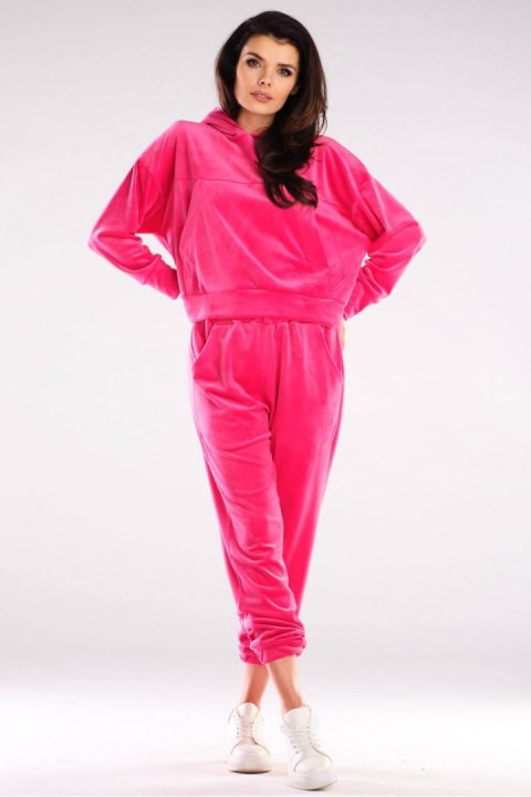 Bluza Damska Model A412 Pink - awama Bluza Damska Model A412 Pink - awama