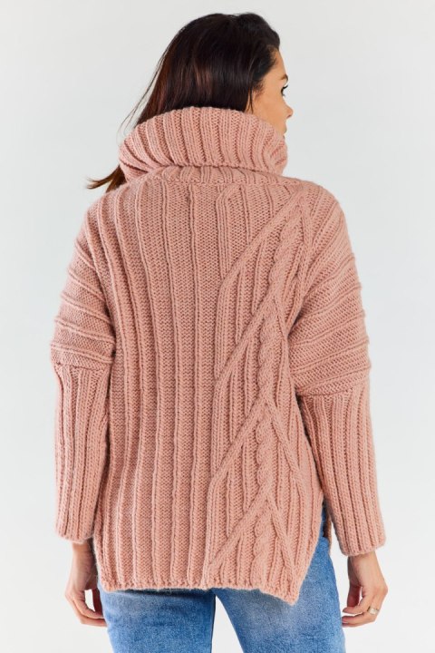 Golf Damski Model A477 Pink - awama Golf Damski Model A477 Pink - awama