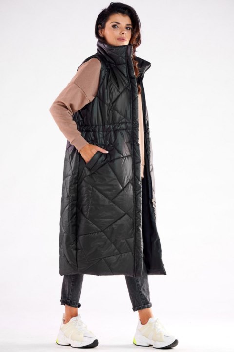 Kamizelka Model A544 Black - awama Kamizelka Model A544 Black - awama