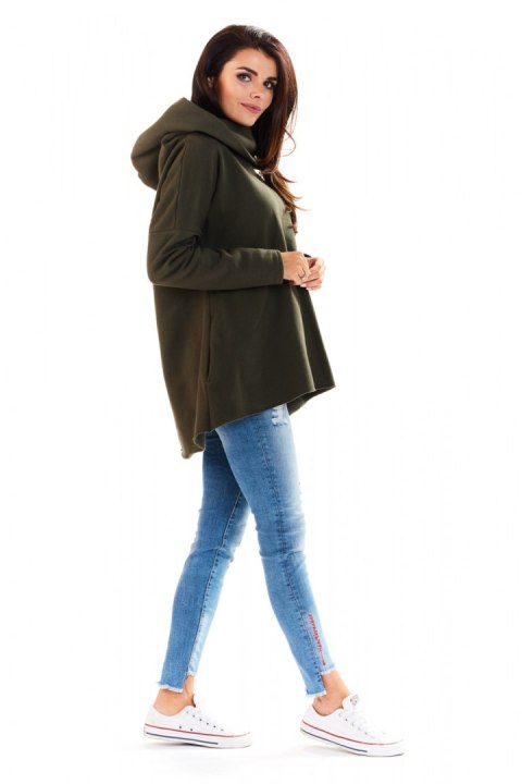 Bluza Model A200 Khaki - awama Bluza Model A200 Khaki - awama
