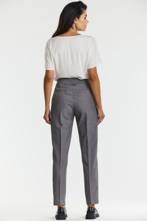 Spodnie Damskie Model A675 Grey - awama Spodnie Damskie Model A675 Grey - awama