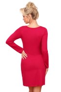 Koszulka nocna Koszula Nocna Model Silvana Long Wine - Donna