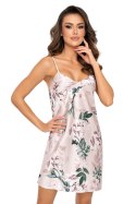 Koszulka nocna Koszulka Model Nelly Dark Beige - Donna