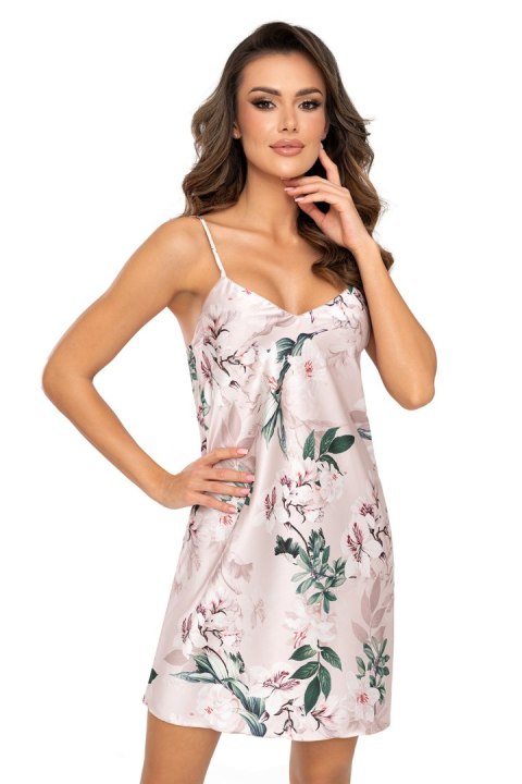 Koszulka nocna Koszulka Model Nelly Dark Beige - Donna Koszulka nocna Koszulka Model Nelly Dark Beige - Donna