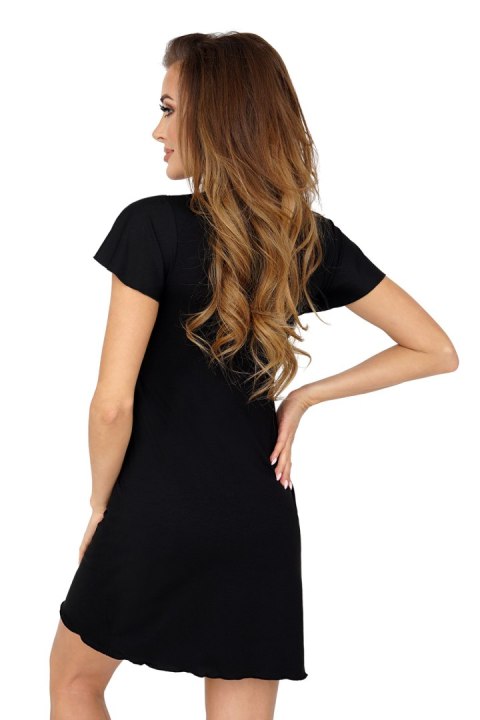 Koszulka nocna Koszulka Model Roma Black - Donna Koszulka nocna Koszulka Model Roma Black - Donna