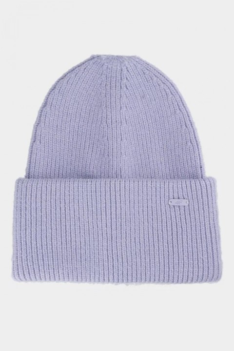 Czapka Damska Model 4FAW23ACAPF288-52S Violet - 4F Czapka Damska Model 4FAW23ACAPF288-52S Violet - 4F