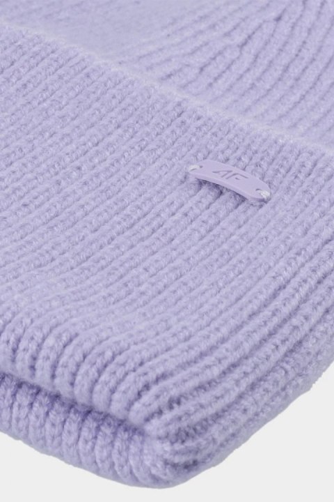 Czapka Damska Model 4FAW23ACAPF288-52S Violet - 4F Czapka Damska Model 4FAW23ACAPF288-52S Violet - 4F