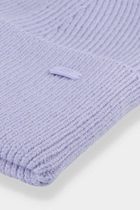 Czapka Damska Model 4FAW23ACAPF293-52S Violet - 4F Czapka Damska Model 4FAW23ACAPF293-52S Violet - 4F