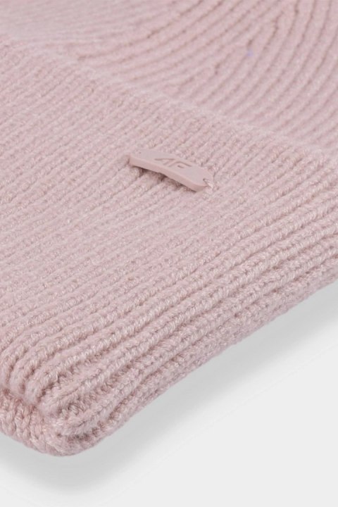 Czapka Damska Model 4FAW23ACAPF293-56S Pink - 4F Czapka Damska Model 4FAW23ACAPF293-56S Pink - 4F
