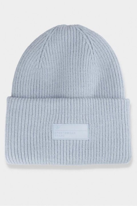 Czapka Damska Model 4FAW23ACAPF295-34S Blue - 4F Czapka Damska Model 4FAW23ACAPF295-34S Blue - 4F