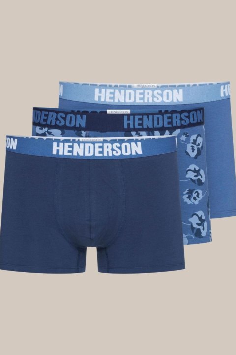 Komplet Bokserki Model Jarl 41930-MLC Jeans/Navy - Henderson Komplet Bokserki Model Jarl 41930-MLC Jeans/Navy - Henderson