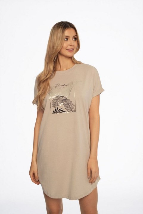 Koszulka nocna Koszula Nocna Model Apparel 41312-88X Beige - Henderson Koszulka nocna Koszula Nocna Model Apparel 41312-88X Beige - Henderson