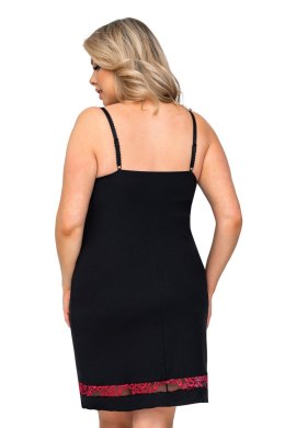 Koszulka nocna Koszulka Model Alexia plus Black - Donna
