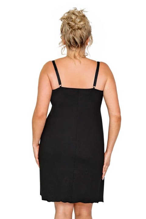 Koszulka nocna Koszulka Model Candy Plus Black - Donna Koszulka nocna Koszulka Model Candy Plus Black - Donna