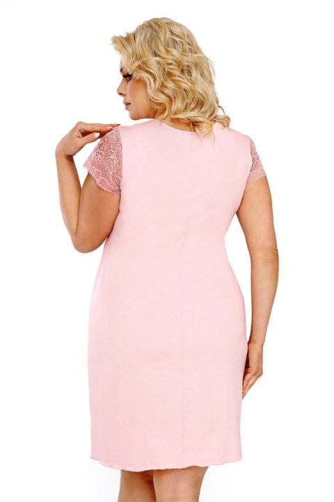 Koszulka nocna Koszulka Model Celine Plus Power Pink - Donna Koszulka nocna Koszulka Model Celine Plus Power Pink - Donna