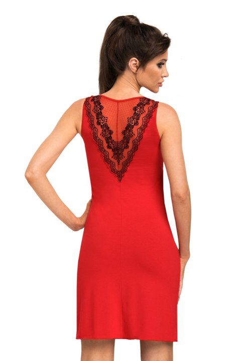 Koszulka nocna Koszulka Model Jasmine Red - Donna Koszulka nocna Koszulka Model Jasmine Red - Donna