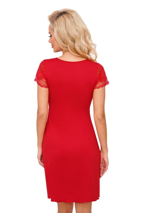 Koszulka nocna Koszulka Model Roxana Red - Donna Koszulka nocna Koszulka Model Roxana Red - Donna
