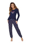 Piżama Damska Model Mouse Dark Blue - Donna