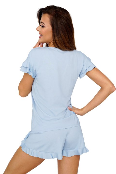 Piżama Damska Model Pastella 1/2 Blue - Donna Piżama Damska Model Pastella 1/2 Blue - Donna